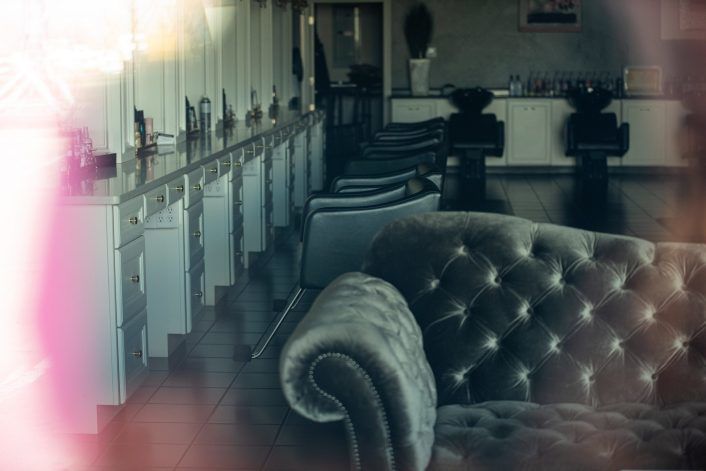Empty salon
